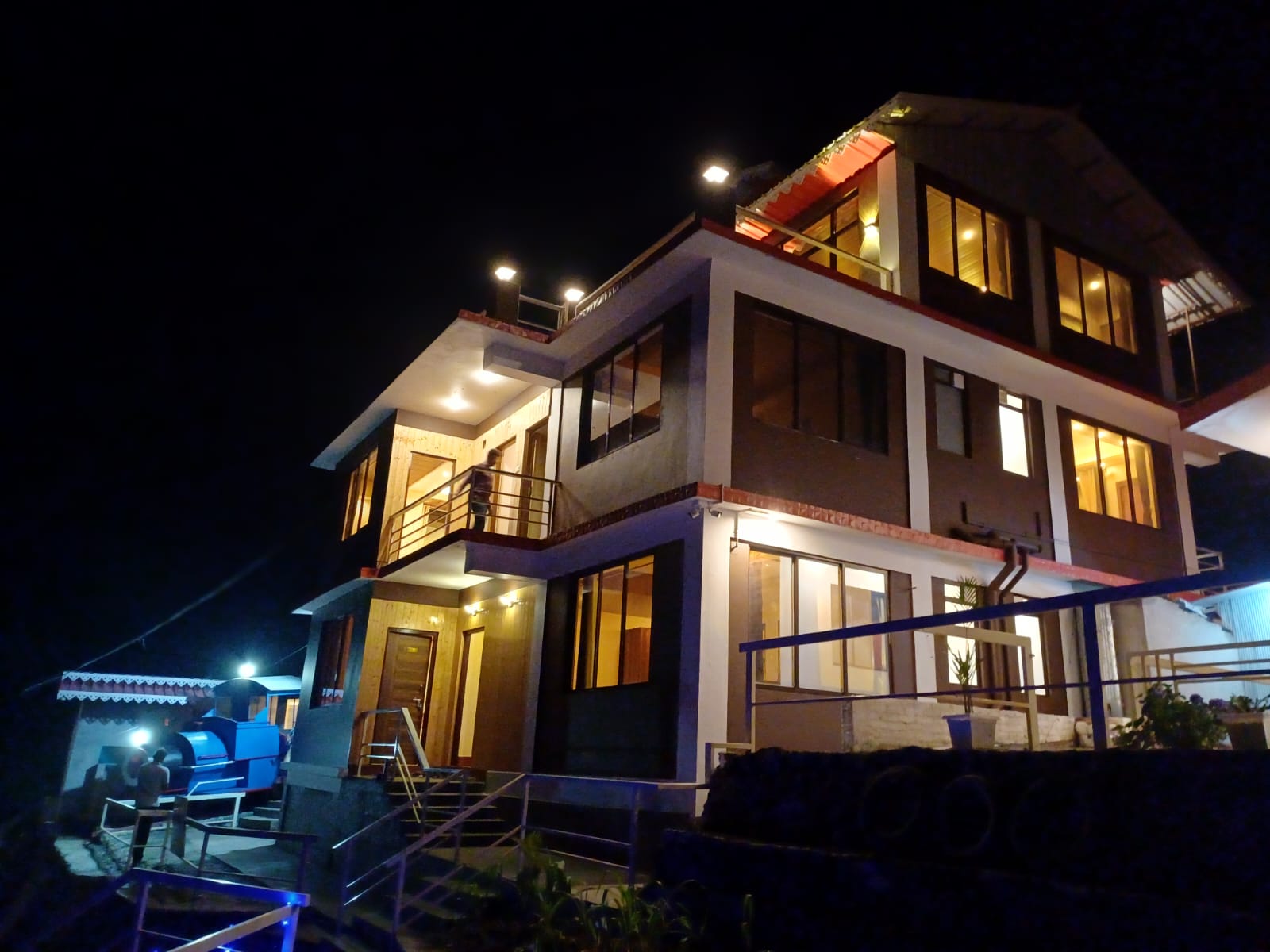 Homestay at night